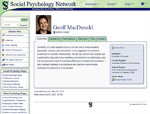 Tablet Screenshot of macdonald.socialpsychology.org