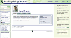 Desktop Screenshot of drigotas.socialpsychology.org