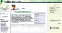 Desktop Screenshot of hoorens.socialpsychology.org