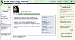 Desktop Screenshot of linda.jackson.socialpsychology.org