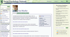 Desktop Screenshot of mueller.socialpsychology.org
