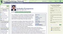Desktop Screenshot of karuppannan.socialpsychology.org