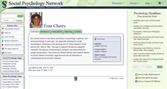 Desktop Screenshot of cherry.socialpsychology.org