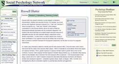 Desktop Screenshot of hutter.socialpsychology.org