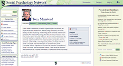 Desktop Screenshot of manstead.socialpsychology.org