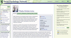Desktop Screenshot of griskevicius.socialpsychology.org