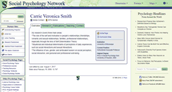 Desktop Screenshot of carrie.smith.socialpsychology.org