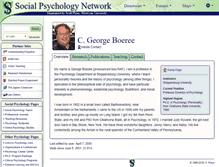 Tablet Screenshot of boeree.socialpsychology.org