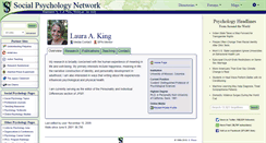 Desktop Screenshot of king.socialpsychology.org