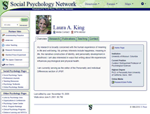 Tablet Screenshot of king.socialpsychology.org