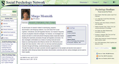 Desktop Screenshot of monteith.socialpsychology.org