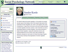 Tablet Screenshot of koole.socialpsychology.org