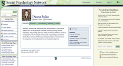 Desktop Screenshot of julka.socialpsychology.org