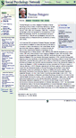 Mobile Screenshot of pettigrew.socialpsychology.org