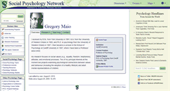 Desktop Screenshot of maio.socialpsychology.org