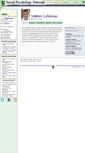 Mobile Screenshot of lieberman.socialpsychology.org