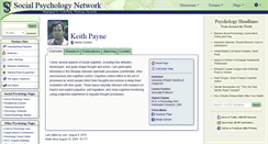 Desktop Screenshot of payne.socialpsychology.org