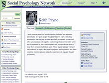 Tablet Screenshot of payne.socialpsychology.org