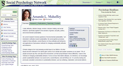 Desktop Screenshot of mahaffey.socialpsychology.org