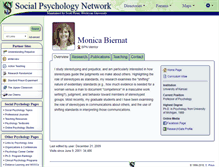 Tablet Screenshot of biernat.socialpsychology.org