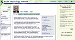 Desktop Screenshot of fazio.socialpsychology.org