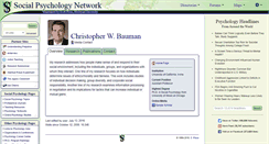 Desktop Screenshot of bauman.socialpsychology.org