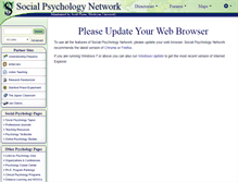 Tablet Screenshot of bauman.socialpsychology.org