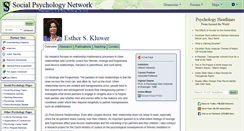 Desktop Screenshot of kluwer.socialpsychology.org