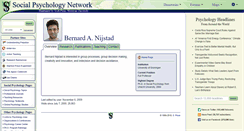 Desktop Screenshot of nijstad.socialpsychology.org