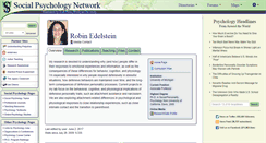 Desktop Screenshot of edelstein.socialpsychology.org