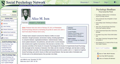 Desktop Screenshot of isen.socialpsychology.org