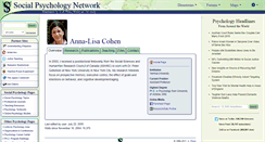 Desktop Screenshot of anna-lisa.cohen.socialpsychology.org