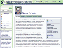 Tablet Screenshot of de.vries.socialpsychology.org