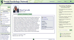 Desktop Screenshot of carveth.socialpsychology.org