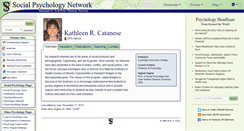 Desktop Screenshot of catanese.socialpsychology.org