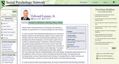 Desktop Screenshot of lemay.socialpsychology.org