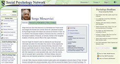 Desktop Screenshot of moscovici.socialpsychology.org