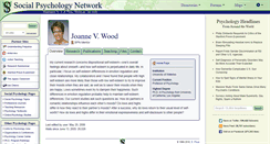 Desktop Screenshot of joanne.wood.socialpsychology.org