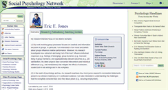 Desktop Screenshot of eric.jones.socialpsychology.org