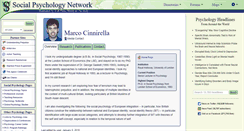 Desktop Screenshot of cinnirella.socialpsychology.org