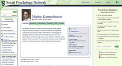 Desktop Screenshot of kemmelmeier.socialpsychology.org