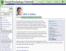 Tablet Screenshot of cialdini.socialpsychology.org