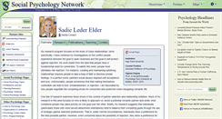 Desktop Screenshot of leder.socialpsychology.org