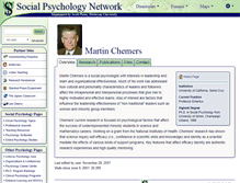 Tablet Screenshot of chemers.socialpsychology.org