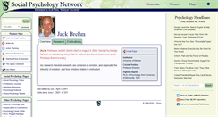 Desktop Screenshot of brehm.socialpsychology.org