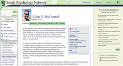 Desktop Screenshot of mcconnell.socialpsychology.org