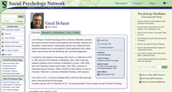 Desktop Screenshot of bohner.socialpsychology.org