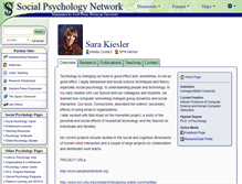 Tablet Screenshot of kiesler.socialpsychology.org