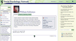 Desktop Screenshot of gabrenya.socialpsychology.org