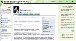 Desktop Screenshot of joshua.aronson.socialpsychology.org